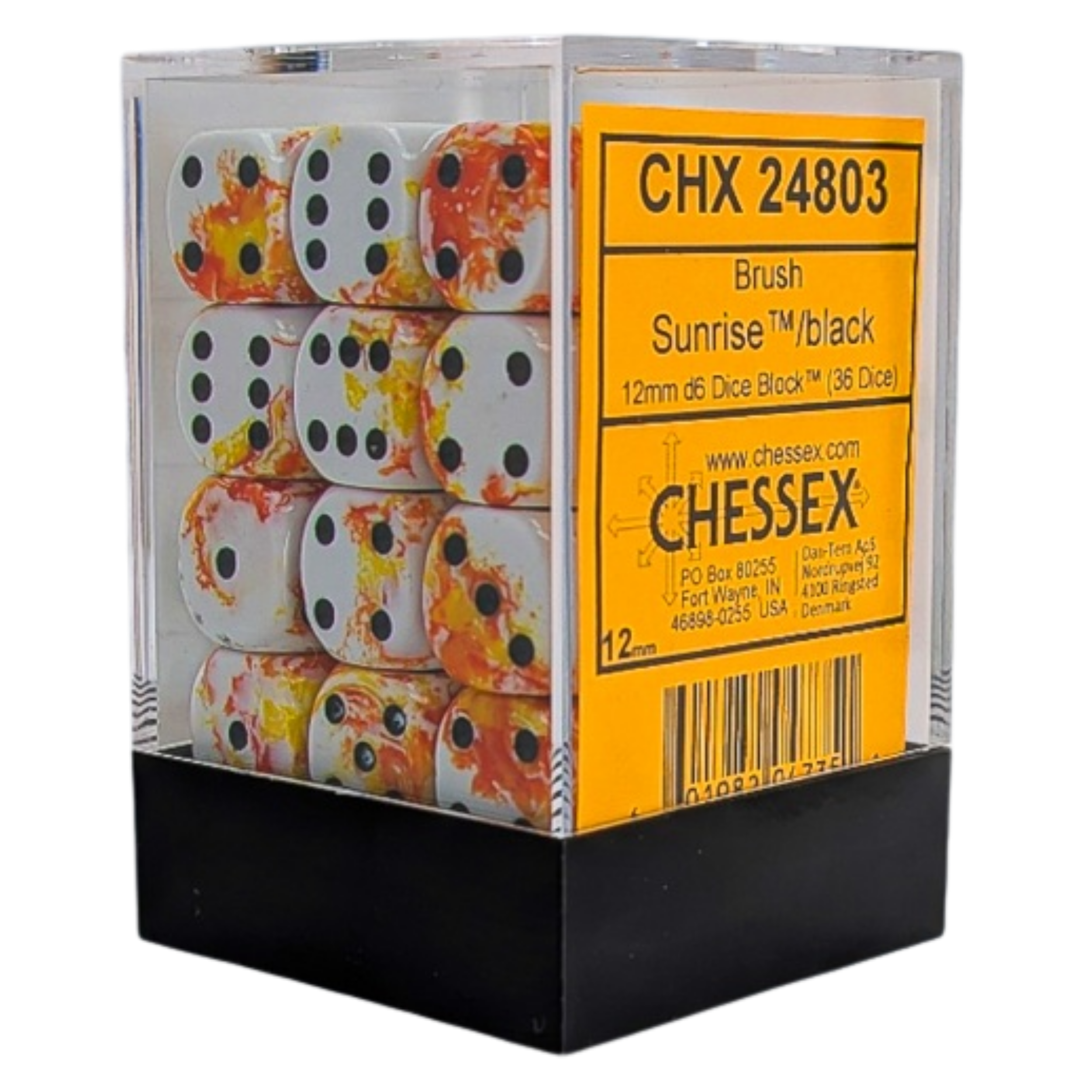 CHX24803 Brush 36D6 Sunrise/Black 12MM